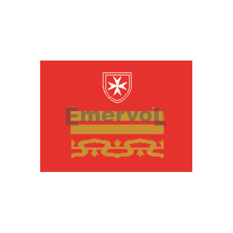 D.di F. Responsabile Sanitario Nazionale base velcro cm 5x5