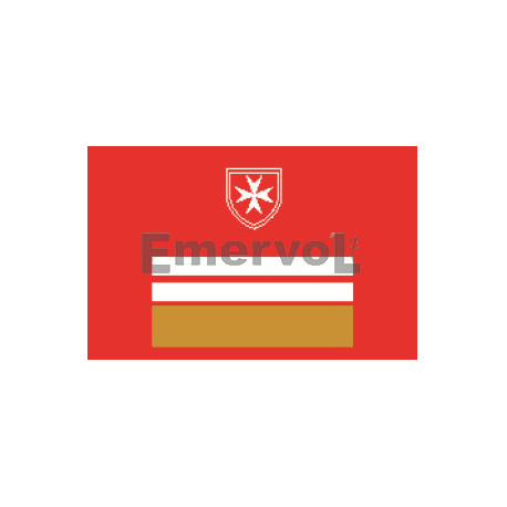 D.di F. Responsabile Sanitario di Raggruppamento base velcro cm 5x5