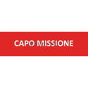 Scritta Identificativa CAPO MISSIONE base velcro cm 3x10