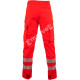Pantalone Rosso Alta Visibilità UNI EN20471