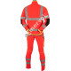 Pantalone Tecnico Rosso Alta Visibilità