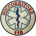 PATCH RICAMATA DIAMETRO 20,5 CM