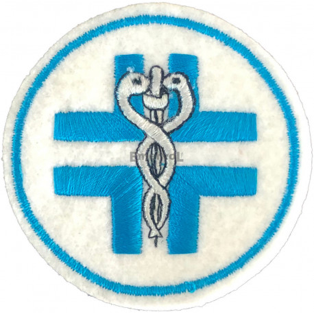 PATCH RICAMATA DIAMETRO 6,5CM