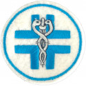 PATCH RICAMATA DIAMETRO 6,5CM
