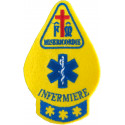 PATCH RICAMATA CM 13X8 GOCCIA
