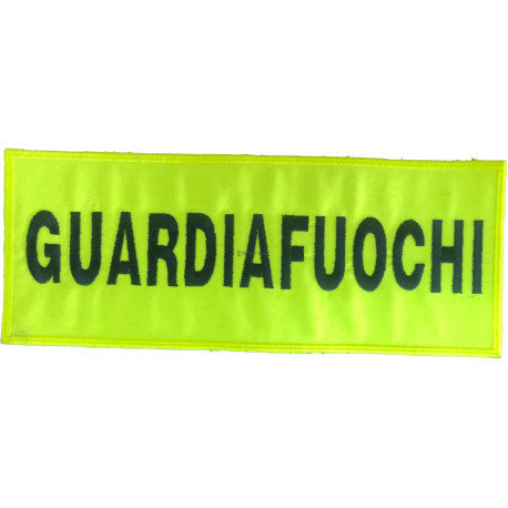 PATCH RICAMATA CM 10X25 DORSO