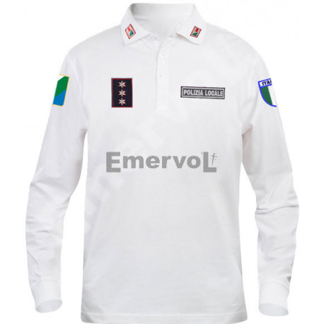 Polo Cotone Polizia Locale