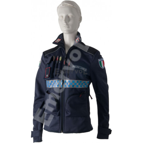 GIUBBETTO TECNICO DONNA INVERNALE ELASTICIZZATO POLIZIA LOCALE
