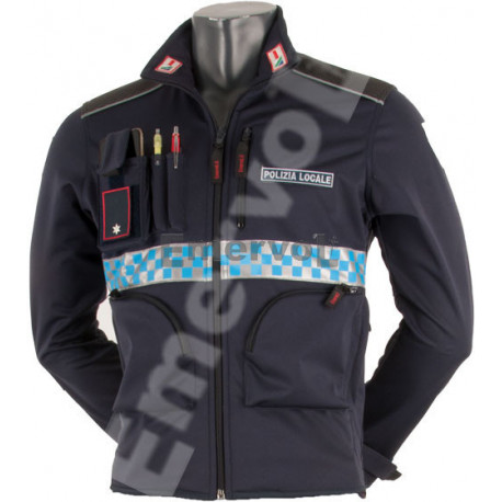 GIUBBETTO TECNICO INVERNALE ELASTICIZZATO POLIZIA LOCALE