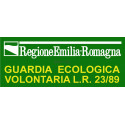Etichetta ricamata GEV Regione Emilia Romagna