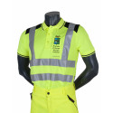 POLO MANICA CORTA GUARD+ PRODOTTO CERTIFICATO UNIEN20471 - RICHIEDERE PREVENTIVO