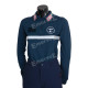 POLO TECNICA DONNA MANICHE LUNGHE BLU