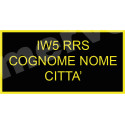 ETICHETTA RNRE NOMINATIVA