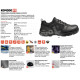 SCARPA BASSA PELLE CORDURA S3