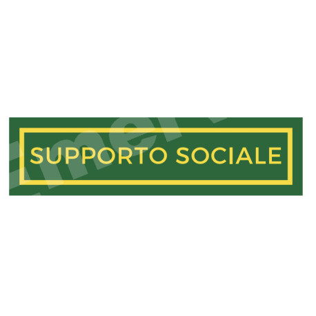 PATCH DI SETTORE - supporto sociale