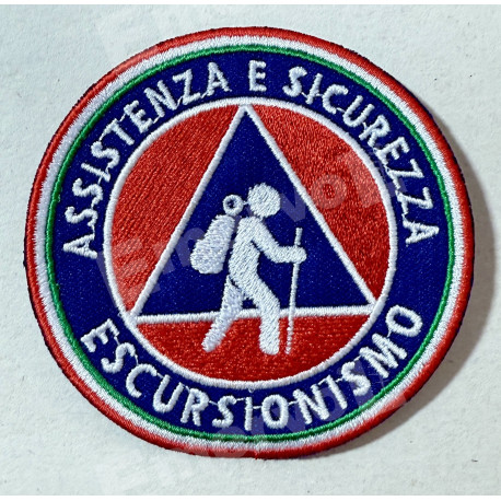 PATCH ASE RICAMATA BASE VELCRO DIAMETRO Cm 8,5 ASSISTENZA E SICUREZZA ...