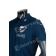 Maglia polo loghi ricamati