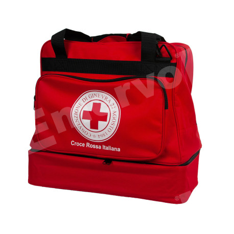 Borsa sport con fondo rigido