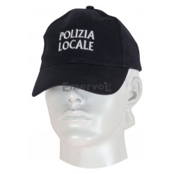 Cappellino cotone Polizia Locale