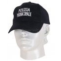 Cappellino cotone Polizia Municipale