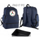 Zaino blu PC
